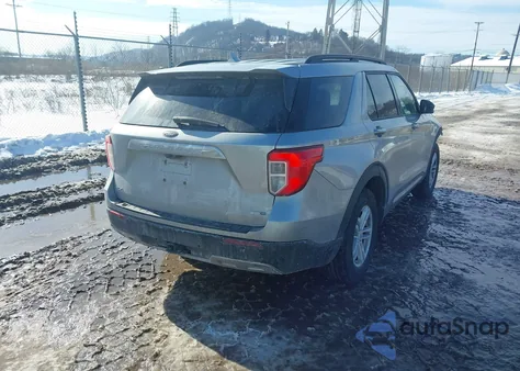 2020 Ford Explorer Xlt from USA, damaged, VIN 1FMSK8DHXLGC07665